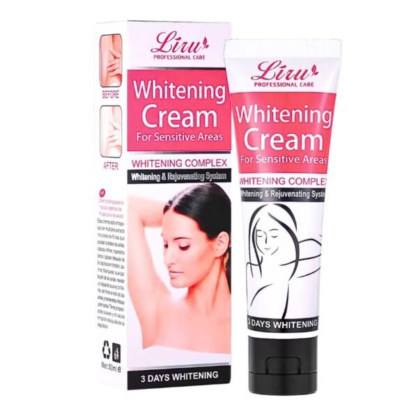 Crema Blanqueadora de Zonas Intimas Liru