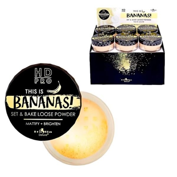 Polvo Compacto de Bananas de Italia Delux