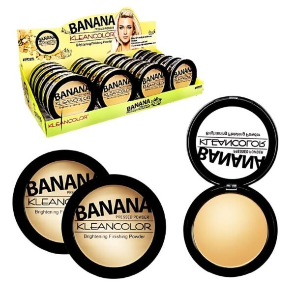 Polvo Compacto de Banana Pressed Powder Kleancolor