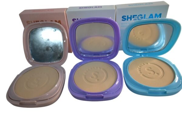 Polvo Compacto SheGlam Presentacion de Colores