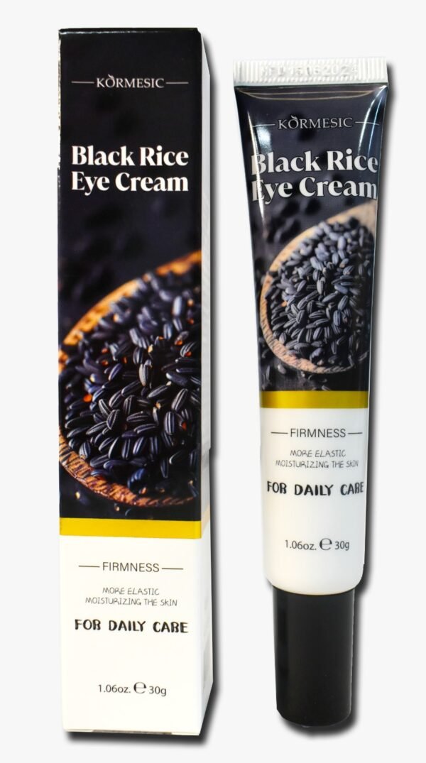 Crema Para Ojeras con Extracto de Arroz Negro Kormesic