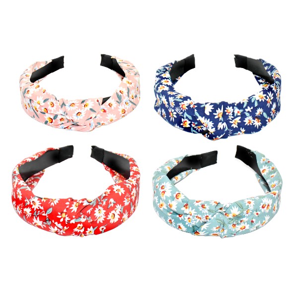 Diadema de tela con estampados surtidos - Imagen 3