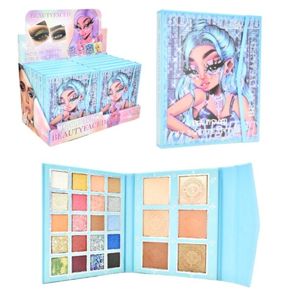 Sombra Beauty Faced  26 Colores Presentacion Surtida