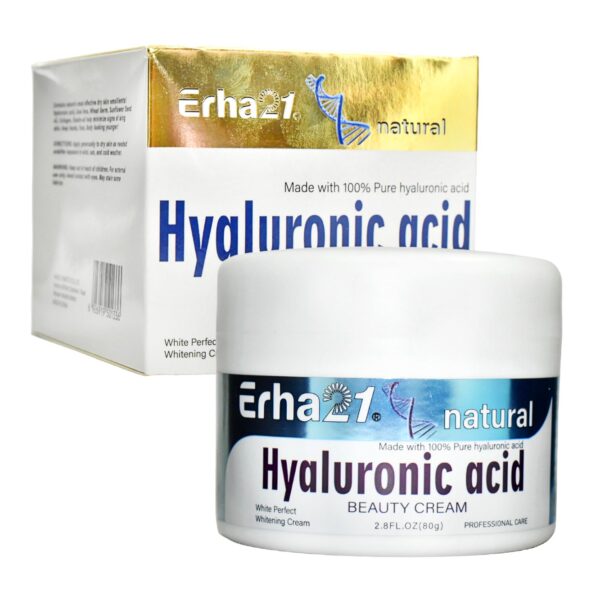 Crema Para Rostro De Acido Hialuronico Y De Vitamina C 80G - Imagen 2