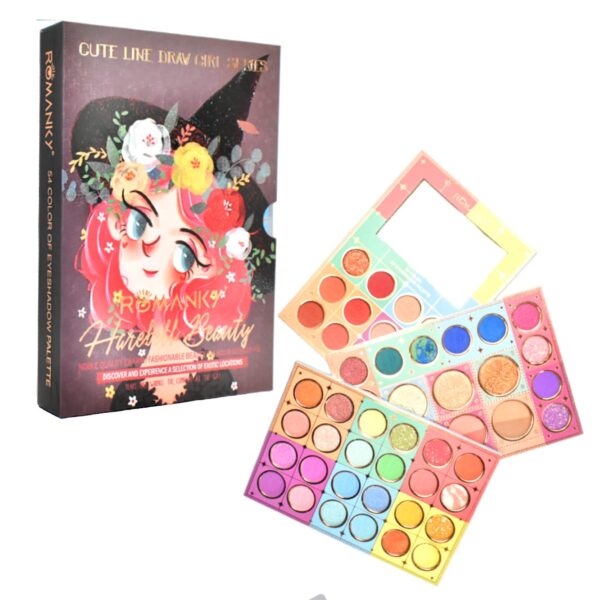 Paletas de Sombras Romanky de 3 niveles SURTIDAS - Imagen 2