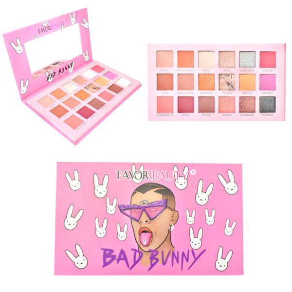 Sombras Surtidas De Bad Bunny Favor Beauty