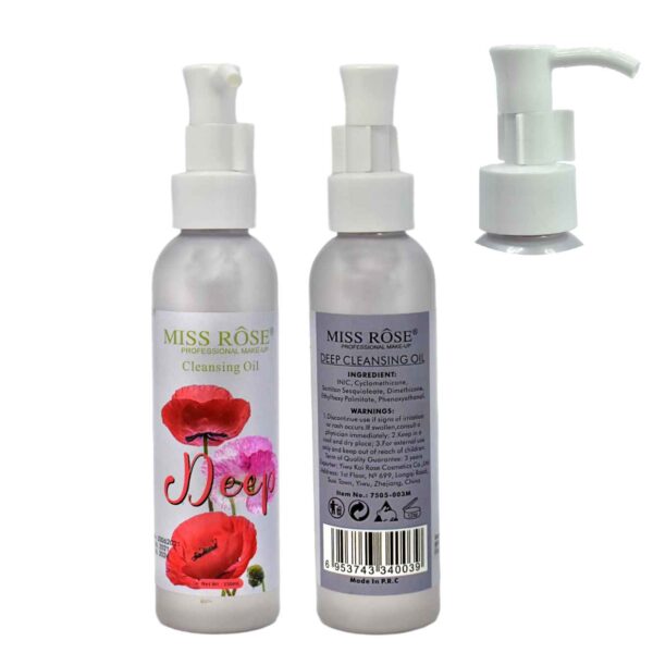 Limpiador a base de aceite Miss Rose 150ml