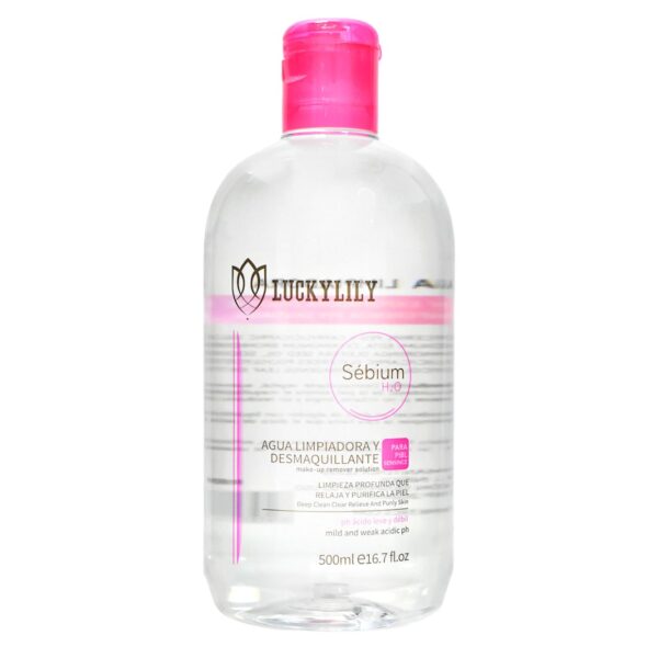 Desmaquillantes Lucky Lily Sebium de 500ml Surtidos