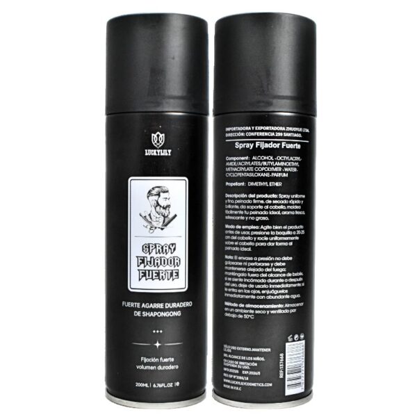 Spray Fijador Fuerte De Cabello Lucky Lily 200Ml