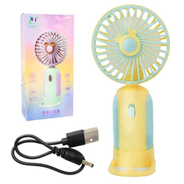 Mini Ventilador Portatil de Diseños y Colores Surtidos - Imagen 2
