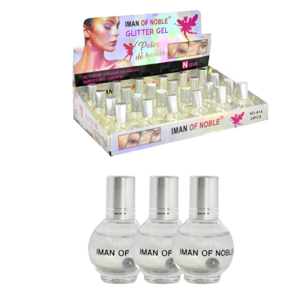 Polvo de hadas líquido con aplicador en roll on Iman of noble 10ml