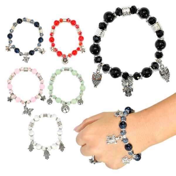 Pulsera Estilo Pandora De Acero Inoxidable Estilos Surtidos