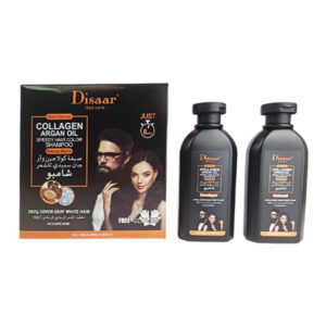 Set de champú especializado de colágeno y aceite de argán, color negro ...